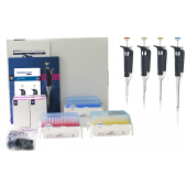 * Save 39%* Gilson Pipetman 4-Pack Starter Kit: P2, P20, P200, P1000; Diamond tips: DL10, D200, D1000; 4 SINGLE™ pipette holders, 4 PIPETMAN Comfort Handles, 1 Gilson Guide to Pipetting, 1 Two-minute inspection poster. 3 year warranty