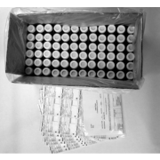 40mL VOA Vials, pre-cleaned for low level TOC analysis, includes Cap+Septa (1.525 mm thick Teflon lined silicone), recommended for low level analysis; 72/pkg Includes Certificate of Analysis.