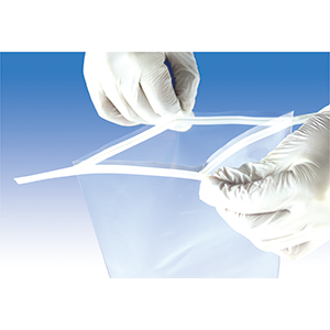 Sterile Sampling Bag, 55oz, 300mm x 180mm, Printed 250 | Mandel Scientific